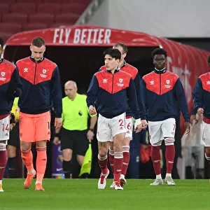 Arsenal Players Gear Up for Burnley Clash at Emirates Stadium