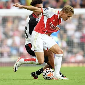 Arsenal vs. Fulham: Battle for Possession in the Premier League (2023-24)
