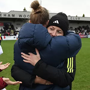 Arsenal Women and Vivianne Miedema Celebrate after FA Cup Victory over Watford Women