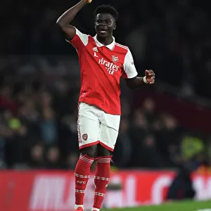 Arsenal's Bukayo Saka Faces Manchester City in the Premier League