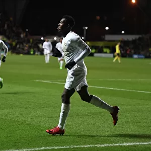 Arsenal's Eddie Nketiah Scores Third Goal in FA Cup Victory over Oxford United