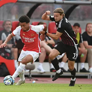Arsenal's Ethan Nwaneri in Action against FC Nurnberg: Pre-Season Friendly, July 2023
