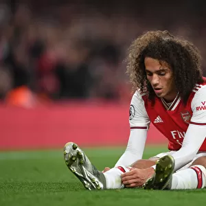 Arsenal's Guendouzi in Action against Crystal Palace in the Premier League