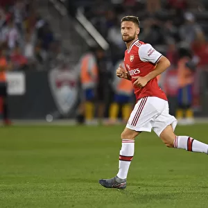 Arsenal's Mustafi in Action against Colorado Rapids (2019-20)