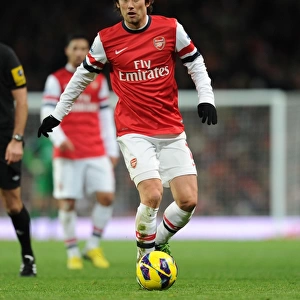 Arsenal's Tomas Rosicky in Action against Swansea City (2012-13)