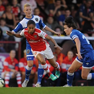 Arsenal's Yankey Goes Head-to-Head with Ingle and James in Intense WSL Clash