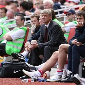 Arsene Wenger Leading Arsenal to Victory: Arsenal 1:0 West Bromwich Albion, Premier League, 2008
