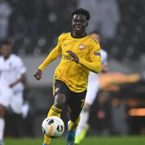 Bukayo Saka in Action: Arsenal vs Vitoria Guimaraes, UEFA Europa League 2019-20