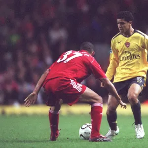 Denilson (Arsenal) Lee Peltier (Liverpool)