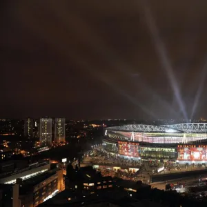 Emirates Stadium. Arsenal 2: 1 Barcelona, UEFA Champions League, Emirates Stadium