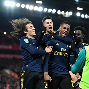 Five-Star Arsenal: Joe Willock's Hat-Trick Lifts Gunners Over Liverpool in Carabao Cup
