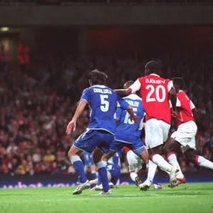 Freddie Ljungberg scores Arsenals 1st goal