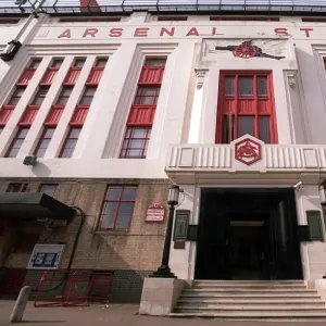 Print of The East Stand Main reception at Arsenal Stadium Print of The East Stand Main reception at Arsenal Stadium