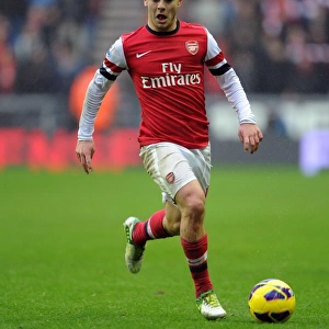 Jack Wilshere: In Action for Arsenal Against Wigan Athletic, Premier League 2012-13
