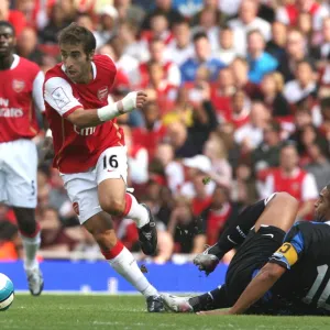 Mathieu Flamini (Arsenal) Adriano (Inter)