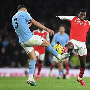Nketiah vs Dias: A Strategic Clash in the Arsenal vs Manchester City Rivalry (2022-23 Premier League)