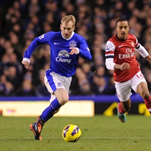 Season 2012-13 Collection: Everton v Arsenal 2012-13