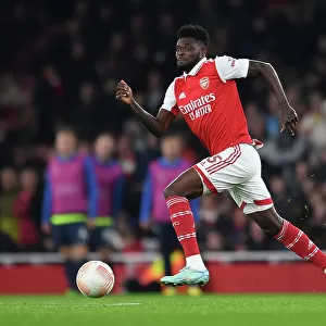 Thomas Partey in Action: Arsenal vs FC Zurich - UEFA Europa League Group A Clash (2022-23)