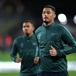 William Saliba's Pre-Match Ritual: Gearing Up for Arsenal's RC Lens Showdown in Champions League