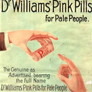 1890s UK dr williams pin pills medical medicine