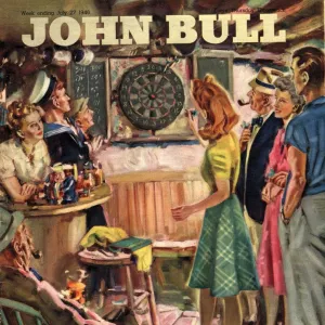 John Bull 1946 1940s UK darts magazines pubs