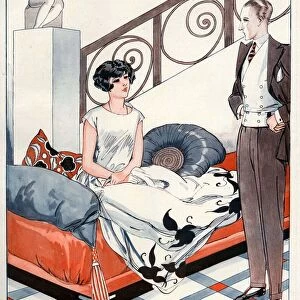 La Vie Parisienne 1924 1920s France F Fabiano illustrations
