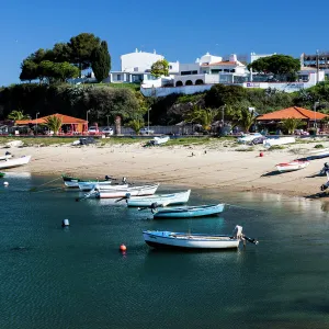 The beach at Alvor, Portugal