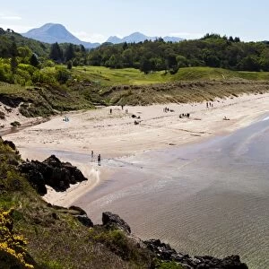 The beach at the village of Gairloch, Scotland