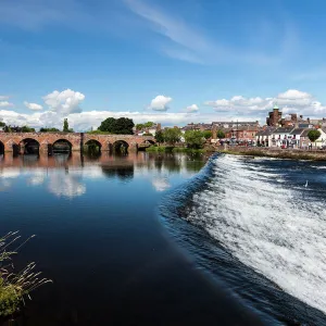 Devorgilla Bridge over the River Nith, Dumfries, Scotland