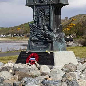 Varyag monument, Lendalfoot, Scotland