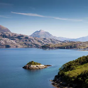 A view of Loch Torridon, Scotland