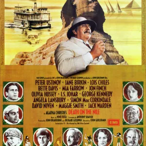 Movie Posters Mouse Mat Collection: Death on the Nile