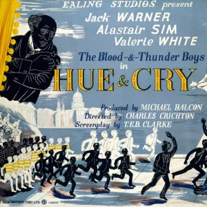 Movie Posters Pillow Collection: Hue and Cry