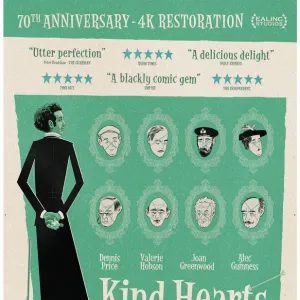 Movie Posters Mouse Mat Collection: Kind Hearts and Coronets