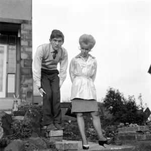 Tom Courtenay and Gwendolyn Watts in Billy Liar (1963)