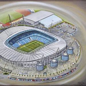 Etihad Stadium Art - Manchester City