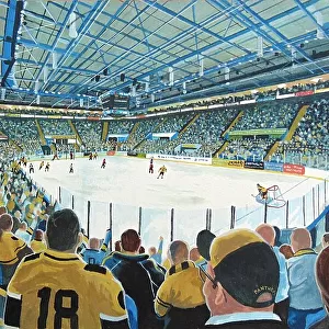 Sports Canvas Print Collection: Ice Hockey