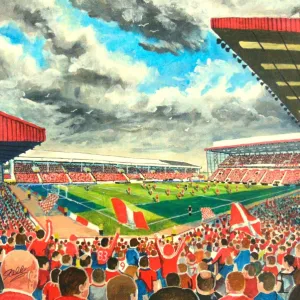 Pittodrie Stadium Fine Art - Aberdeen Football Club