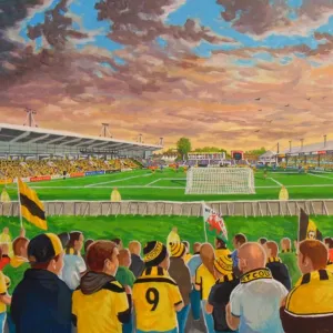 Rodney Parade Stadium Fine Art - Newport County Football Club