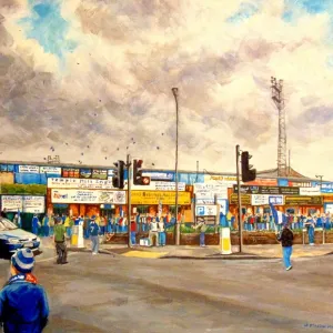 Saltergate Stadium Fine Art - Chesterfield Football Club