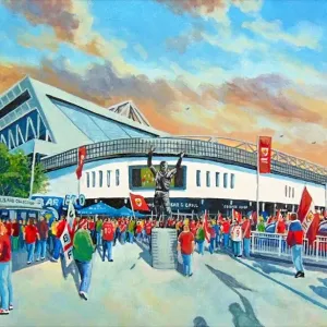 Ashton Gate Print - Bristol City FC Stadium Art Ashton Gate Print - Bristol City FC Stadium Art