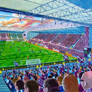 Tynecastle Stadium Fine Art - Heart of Midlothian Football Club