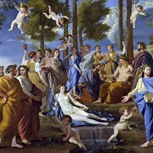 Apollo and the Muses (Parnassus), 1631-1632. Oil on canvas. Nicolas Poussin