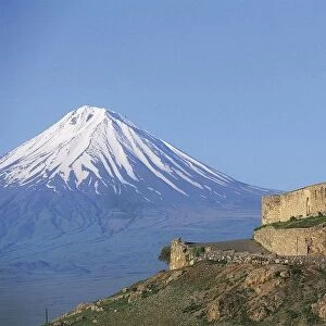 Armenia - Mount Ararat and Monastery at Khor Virap