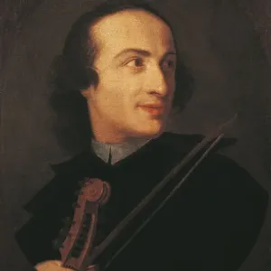 18th Century Print of Giuseppe Tartini 18th Century Print of Giuseppe Tartini