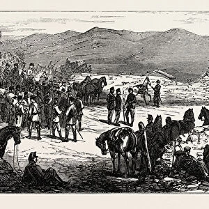 The Civil War In Spain: Serrano And His Staff At Montellano