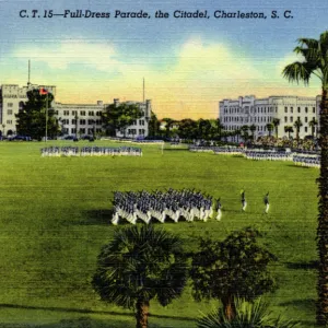 Full Dress Parade, the Citadel, Charleston, SC