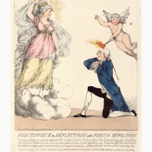 Frontispiece To Reflections On The French Revolution