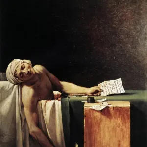 Jacques Louis David, the Death of Marat Print