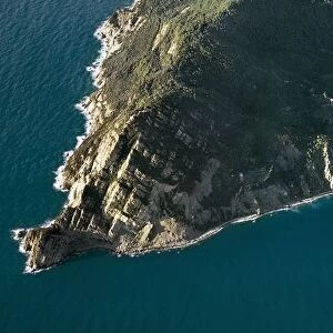 Italy, Liguria Region, Province of La Spezia, Monterosso al Mare, aerial view